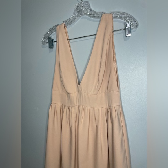 Jill by Jill Stuart BHLDN Blush Pink Dress Bridesmaid Daphne Gown Wedding Size 2 - Picture 11 of 16